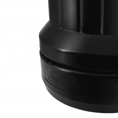 Kosz ULICZNY  70,7 L TWIST Z PODSTAWĄ PLASTIKOWĄ