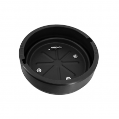 Kosz ULICZNY  70,7 L TWIST Z PODSTAWĄ PLASTIKOWĄ