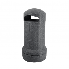 Kosz ULICZNY  70,7 L TWIST Z PODSTAWĄ PLASTIKOWĄ